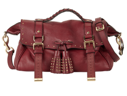 Alexa Tassel, Leather, Burgundy, 1617812, S, 2*